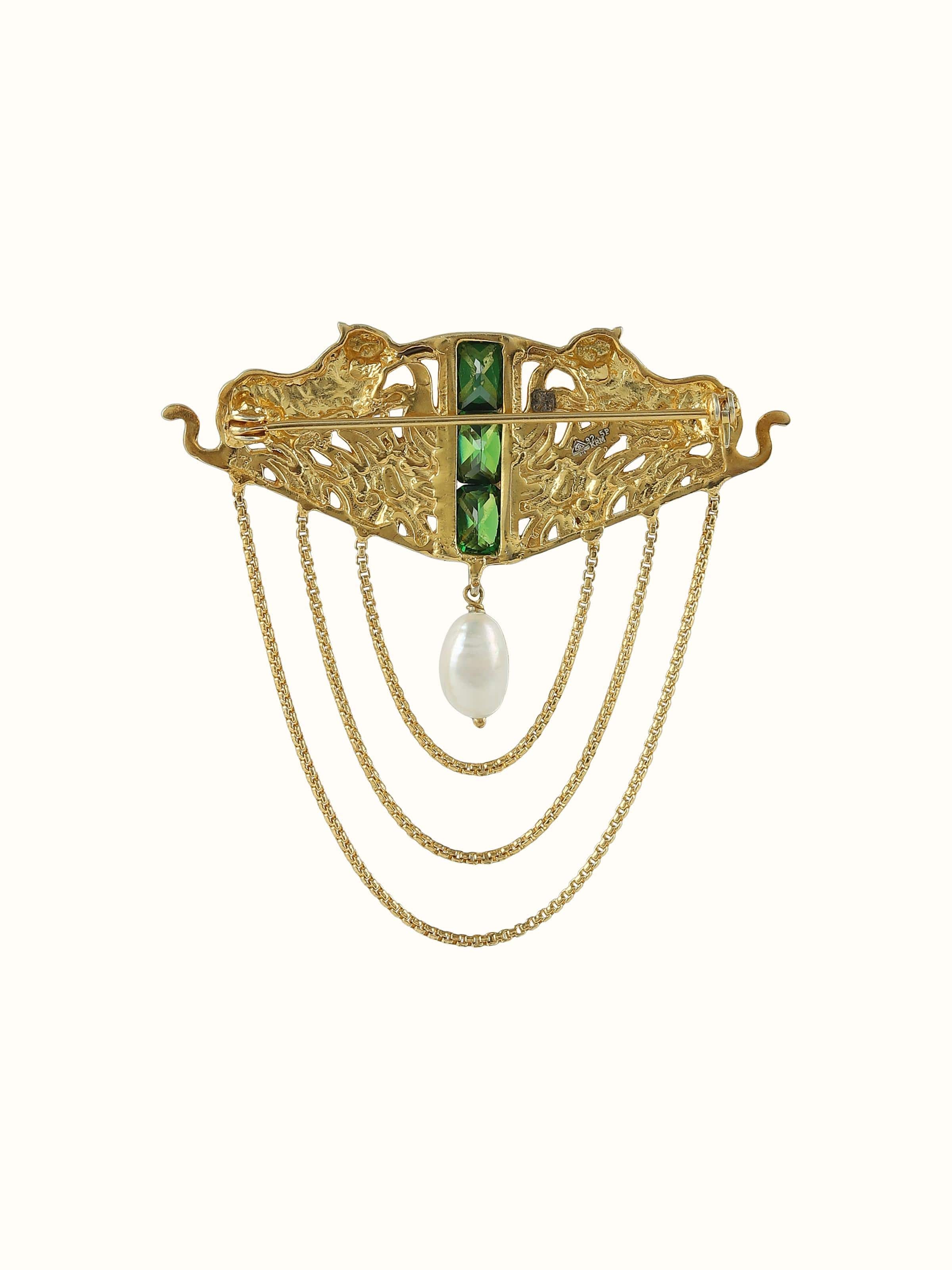 Silver Smithing Brooch Pin