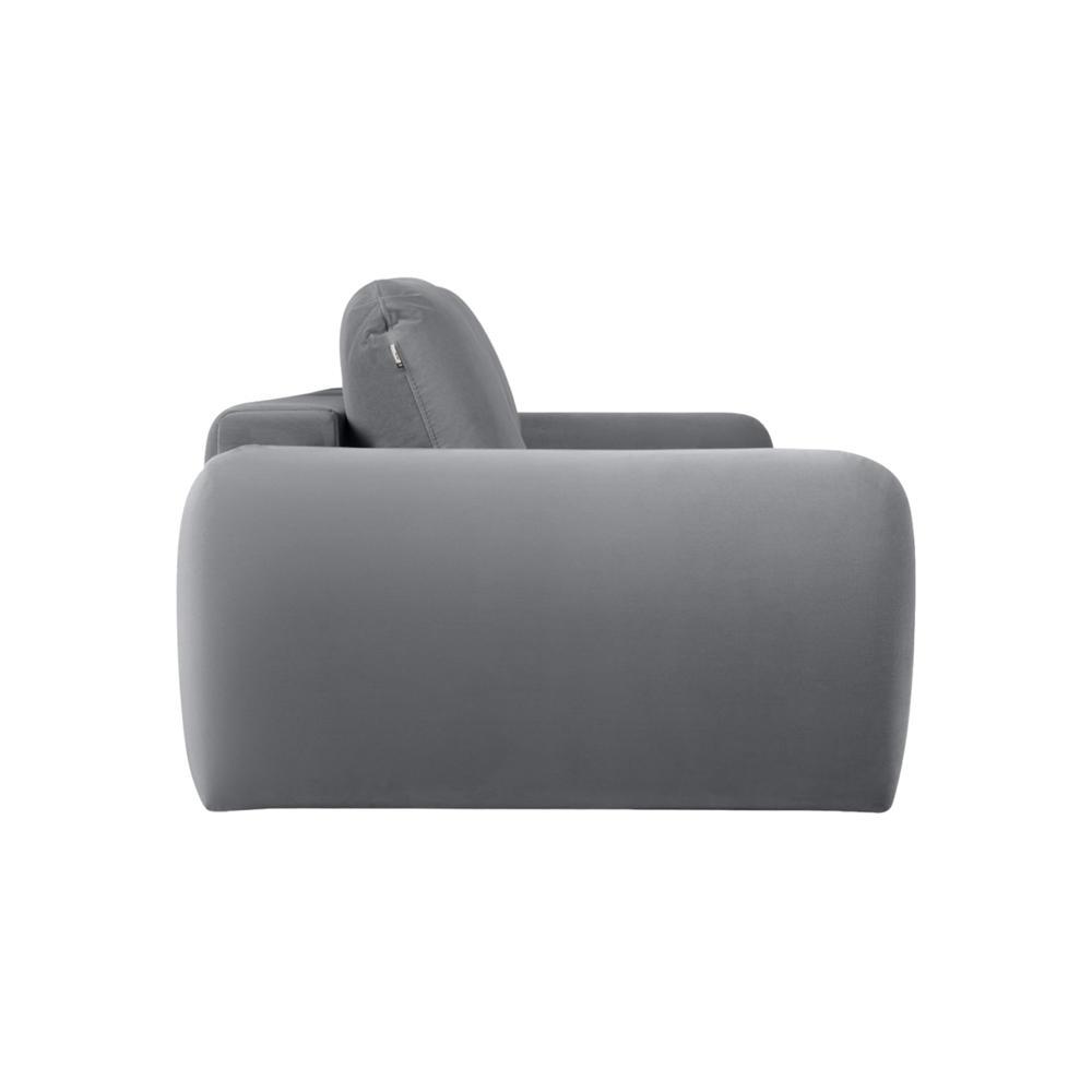 Lite 3 Seater Fold Out Sofa Cum Bed In Grey Colour