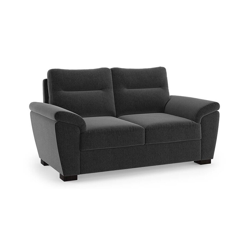 Adelaide Premium 2 Seater Fabric Sofa in Pebble Grey Colour