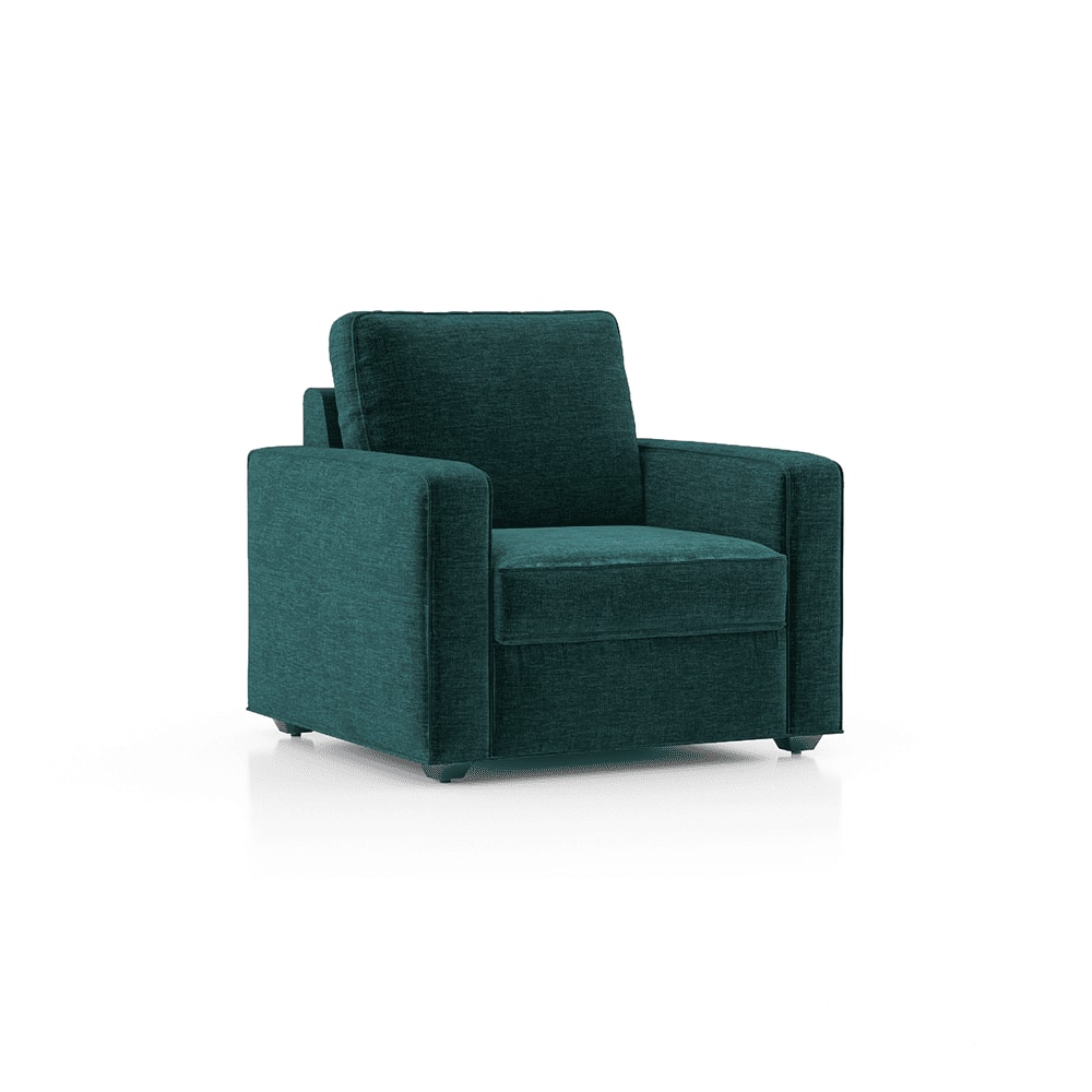 Apollo Compact Sofa Set (Colour : Malibu, Cushion : Soft, Back Type : Regular, Seater : 2+1+1)