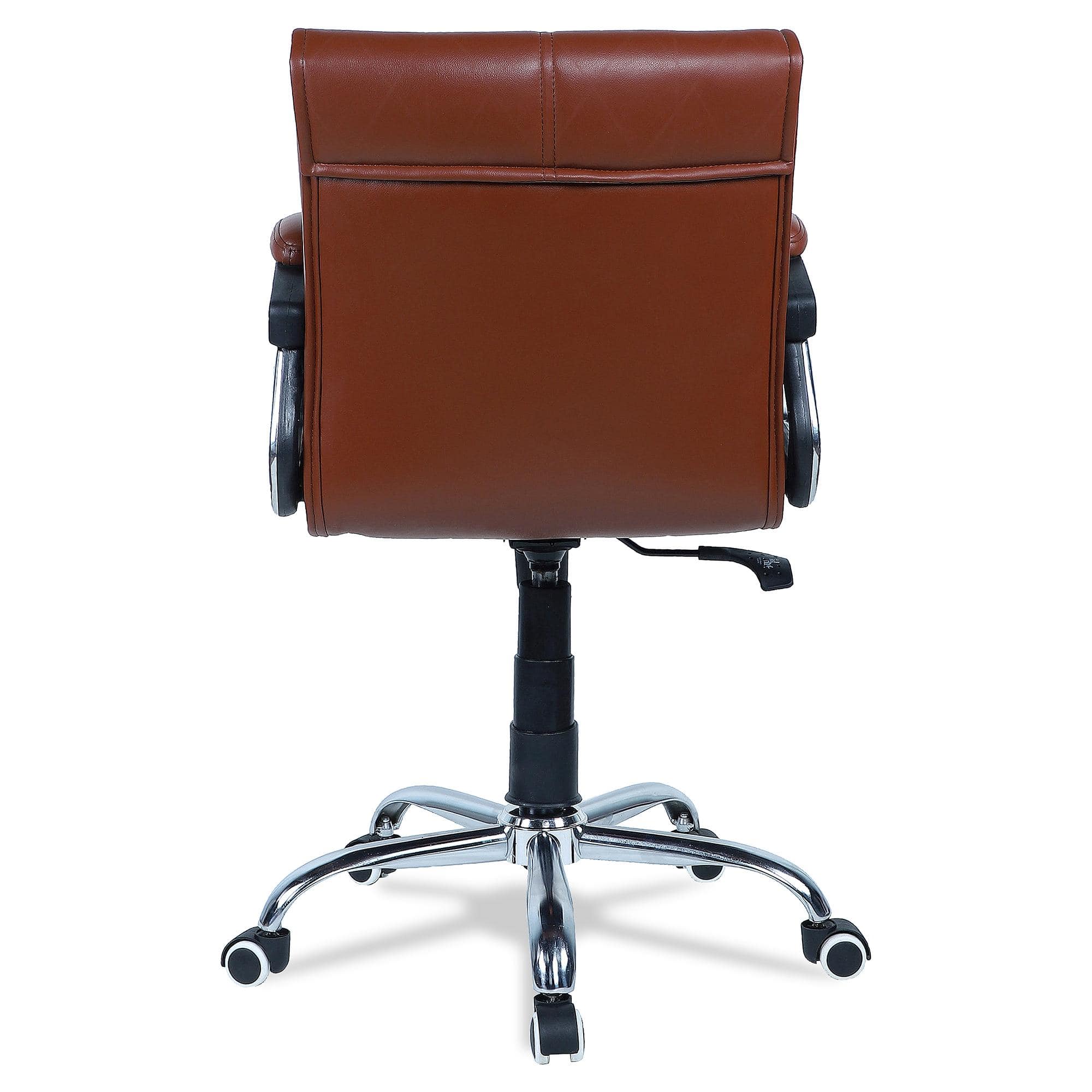 Liieancoinn Mid Back Executive Chair in Ten Brown Colour