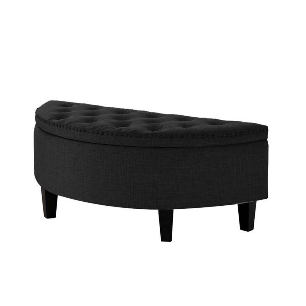 Replon 2 Ottoman with Storage Color in Green