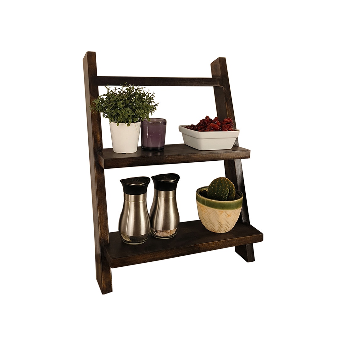 symplify Amelia Wooden Shelf 2 Step Ladder-picture-20