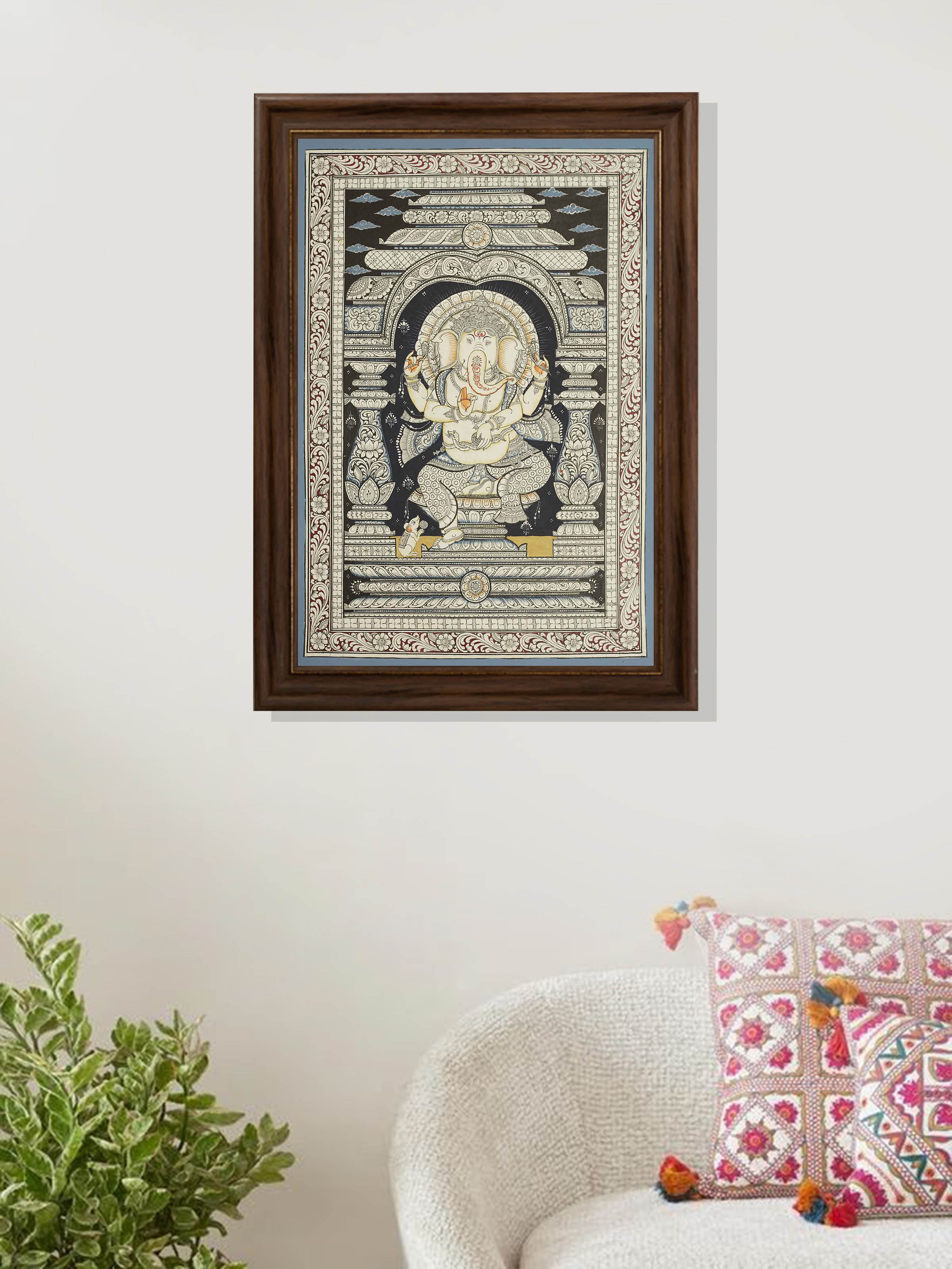 Ganesha Pattachitra Painting