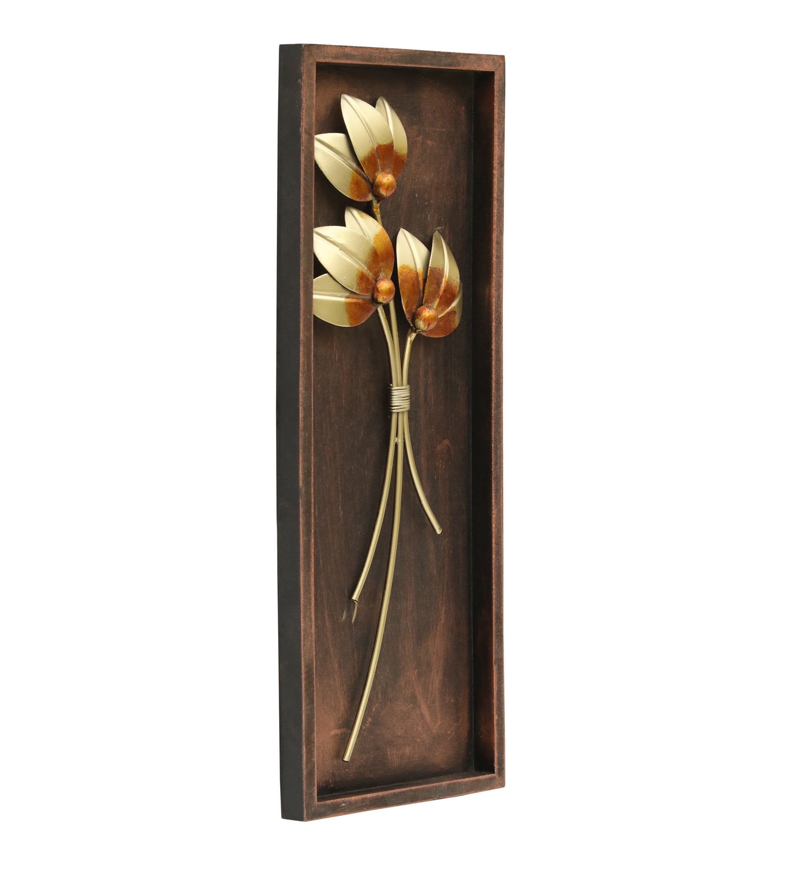 W-Jane Abstract Metal Wall Decor in Multicolor Set of 1 - Vedas Exports