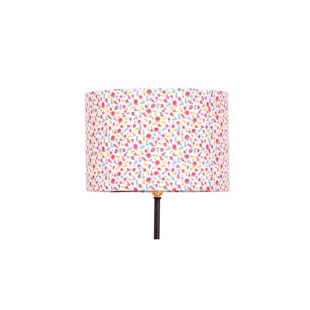 Eve Multicolour Cotton Shade Floor Lamp