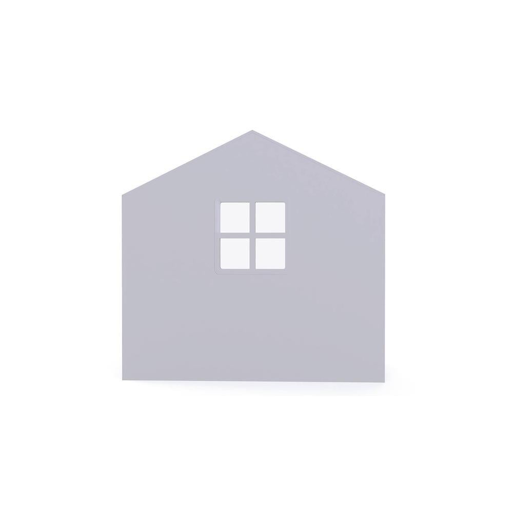 Little Hut Engineered Wood Drawer Storage Bed in Grey Colour