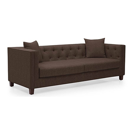 Windsor Sofa Set (Colour : Mocha Brown , Seater : 3+2+1)