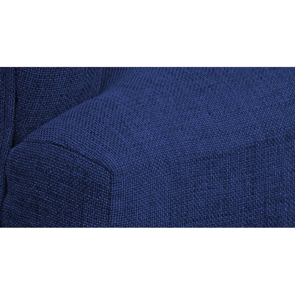 Bertly Accent chair Velvet in Navy Blue Color