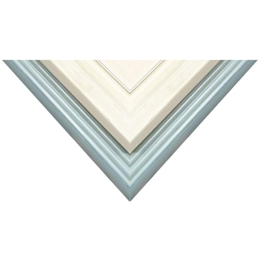 Colt Framed rectangular decorative and bathroom wall mirror by elegant arts and frames (Mirror size 36 inch x 24 inch )