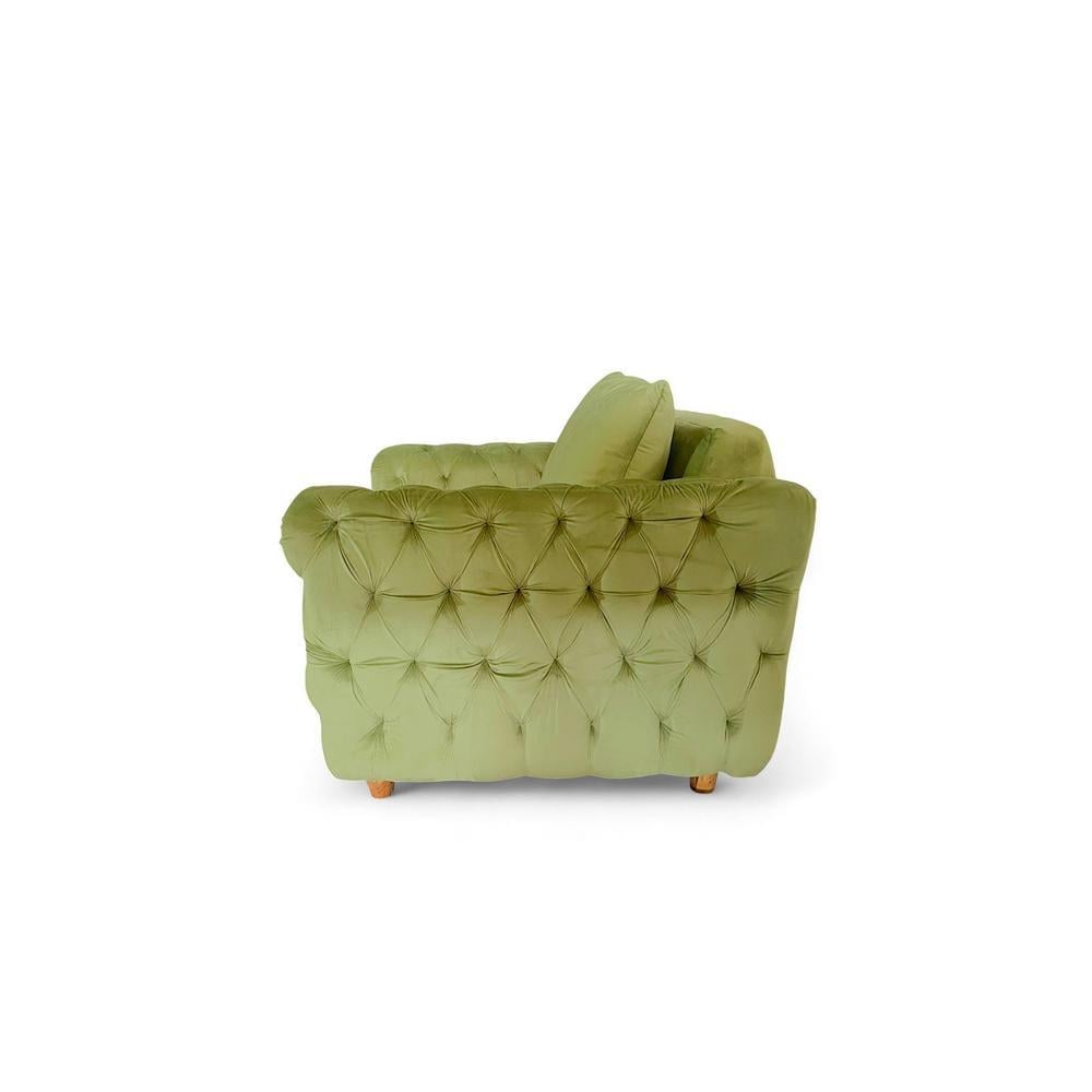 Jackson Solid Wood Contemporary 1 Seater Accent Chair