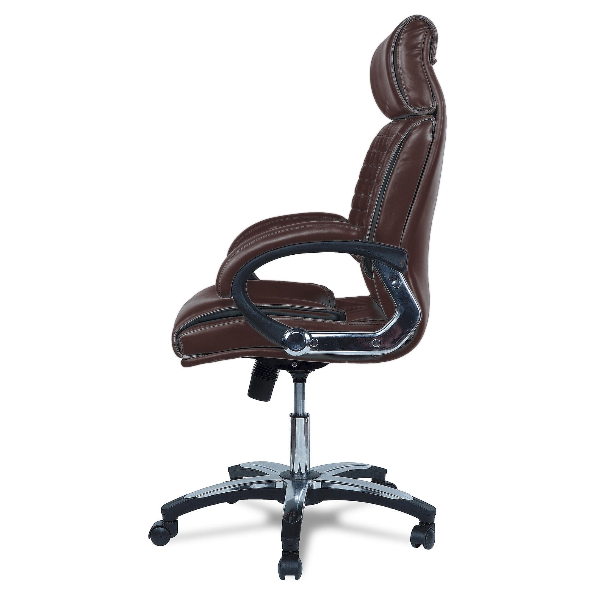 Mearisha High Back Executive Chair in Brown Colour