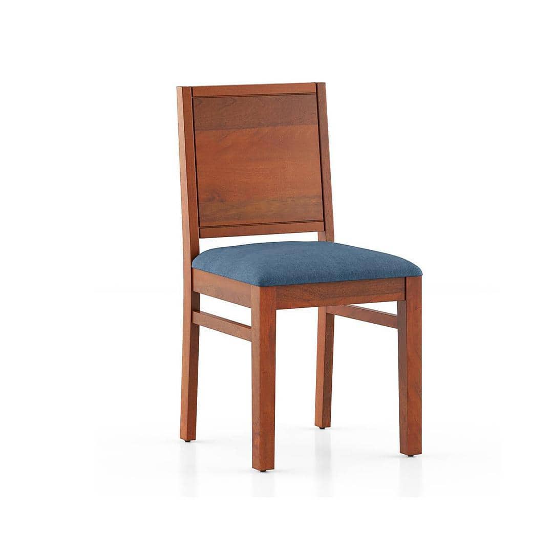 Atlas Solid Wood 6 Seater Compact Dining Table With Atlas Dining Chairs