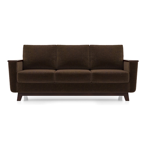 Corby Sofa Set (Colour: Dark Earth, Seater: 3+1+1)