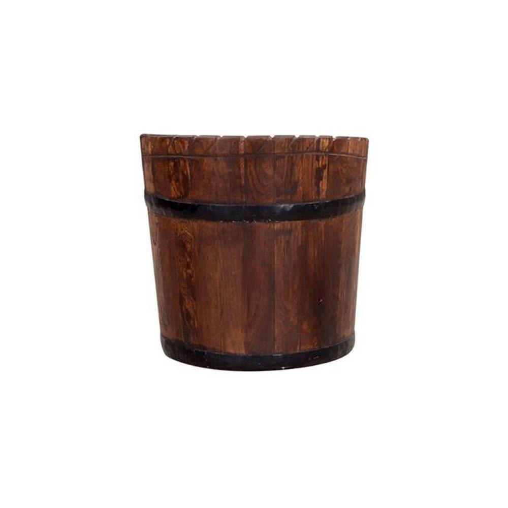 Nilgiri Solid Wood  Stool Brown Colour