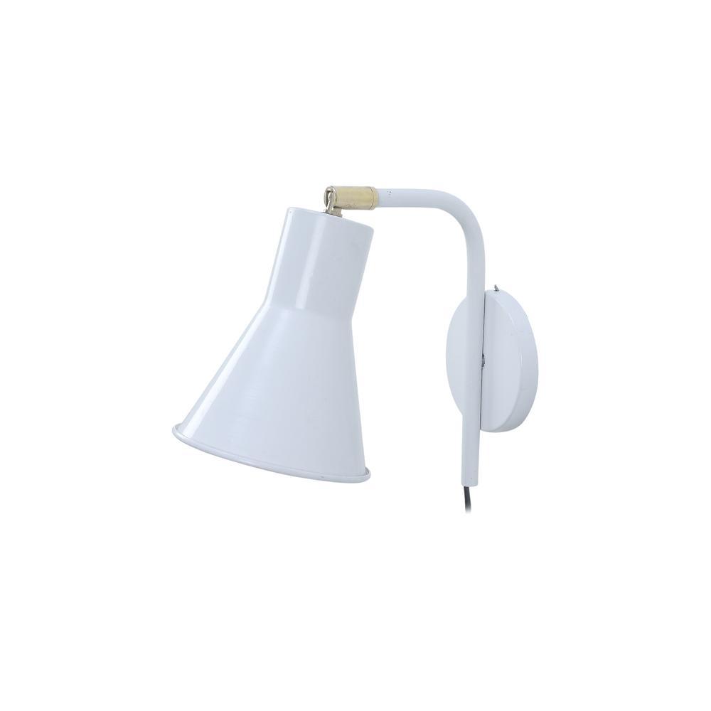 Gilbert White Metal Wall Light