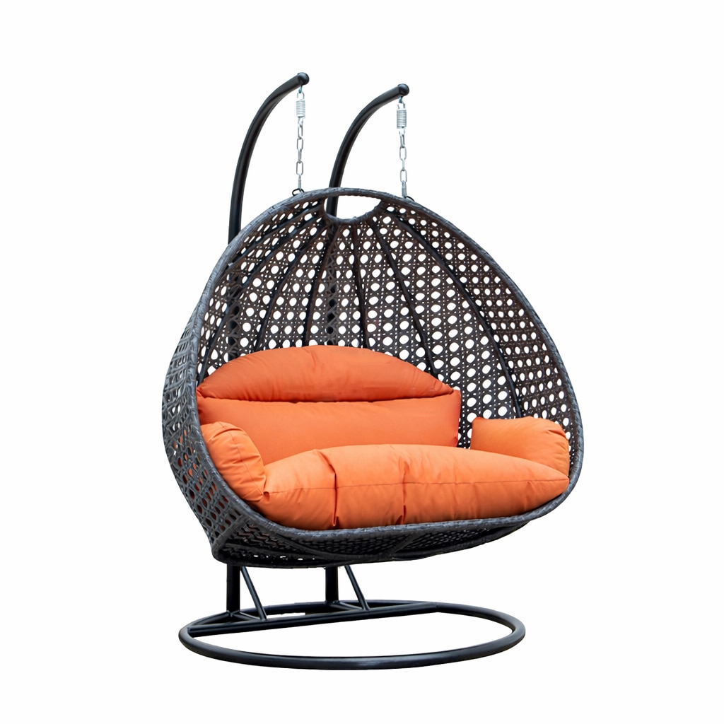Astrid Metal Swing in Black Color - with Stand - Carrybird