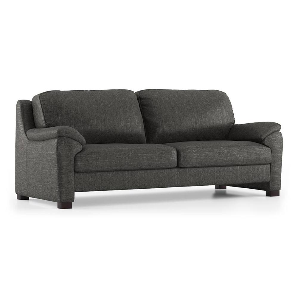 Farina Essential 3 Seater Fabric Sofa in Steel Grey Colour