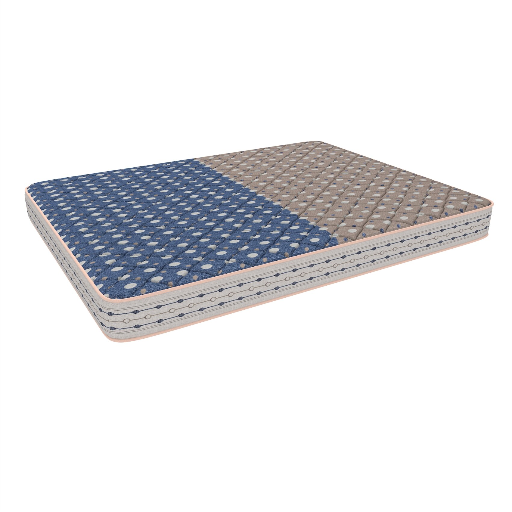 Pacific With NIVF Technology 4 Inch Single Size PU Foam Mattress (78X42 Inches), Double-Sided PU Foam Quilt  Durable & Lightweight