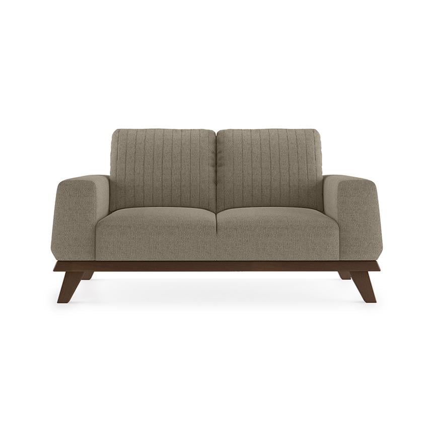Granada Premium 2 Seater Fabric Sofa in Mist Brown Colour