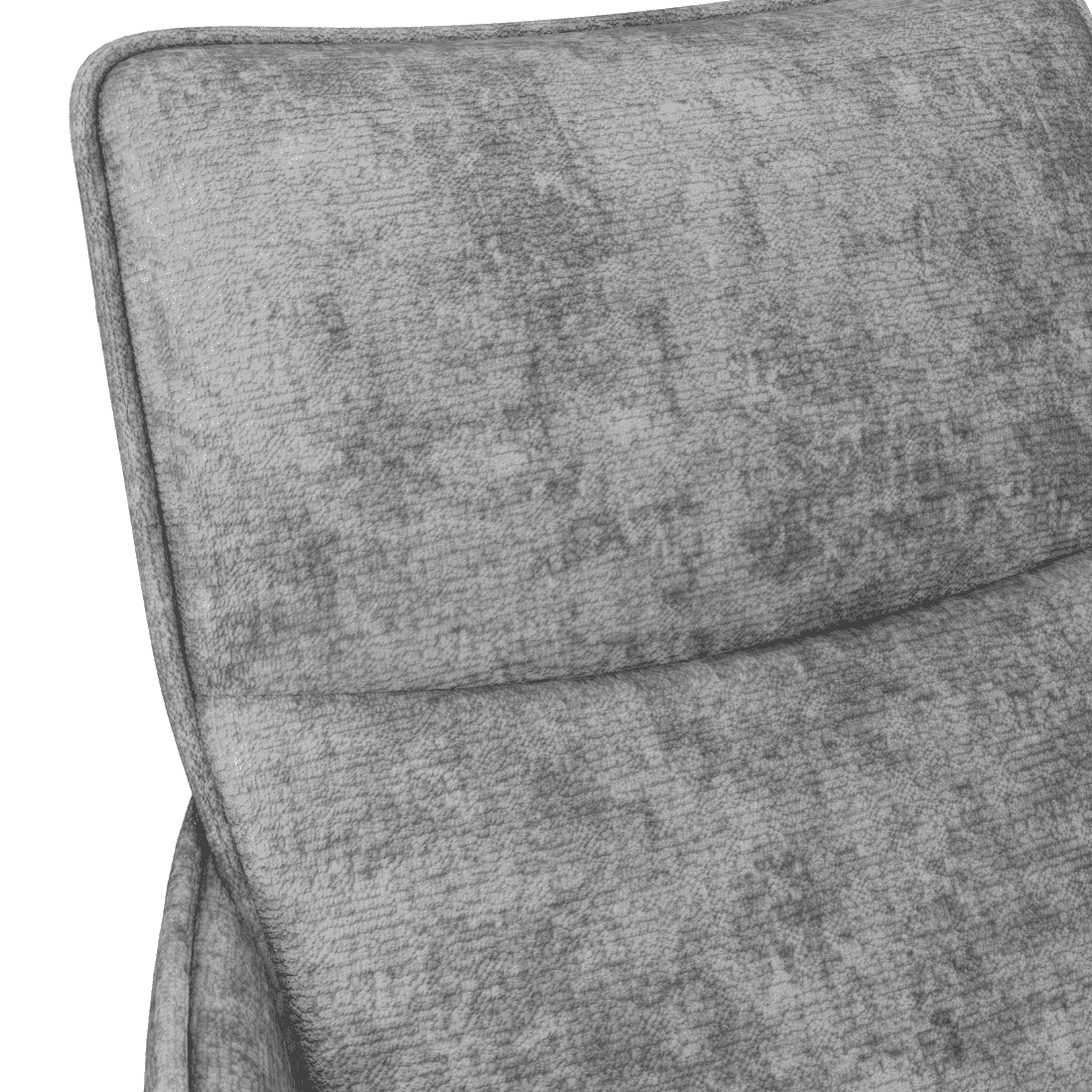 Megan Swivel Dining Chair In Grey Colour