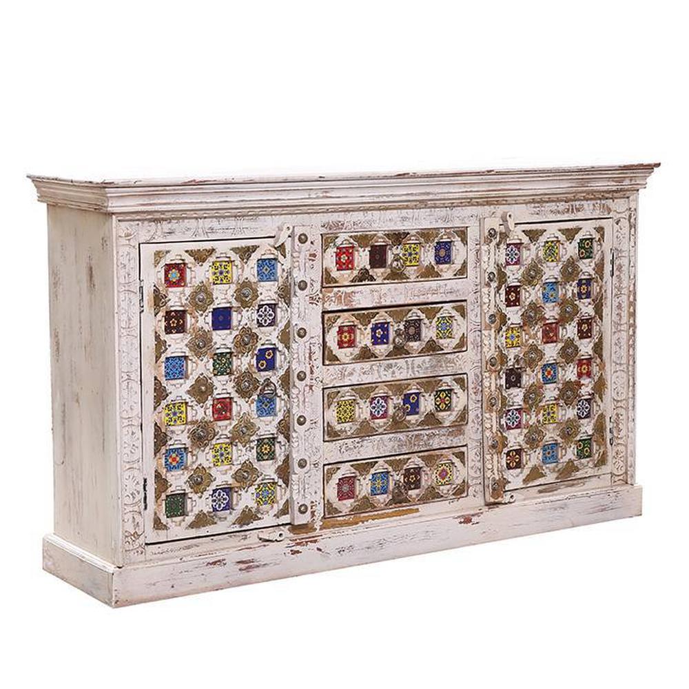 Amata Tile Sideboard -Finish - distressed