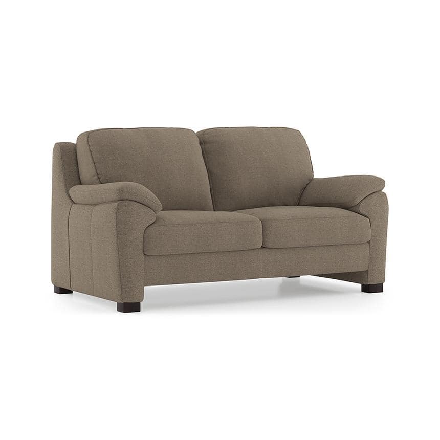 Farina Premium 2 Seater Fabric Sofa in Mist Brown Colour