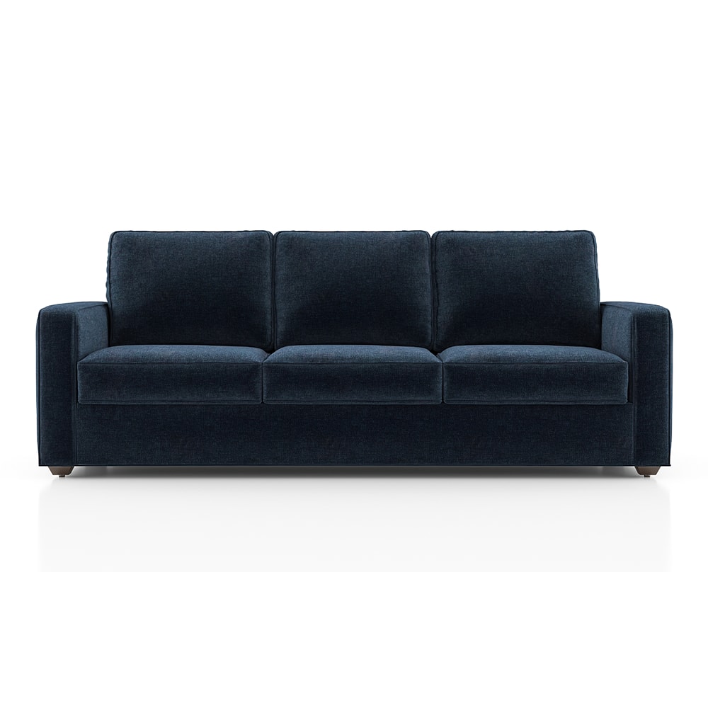 Apollo Sofa Set (Colour : Cobalt, Cushion : Hard, Back Type : Regular, Seater : 3+2+1)