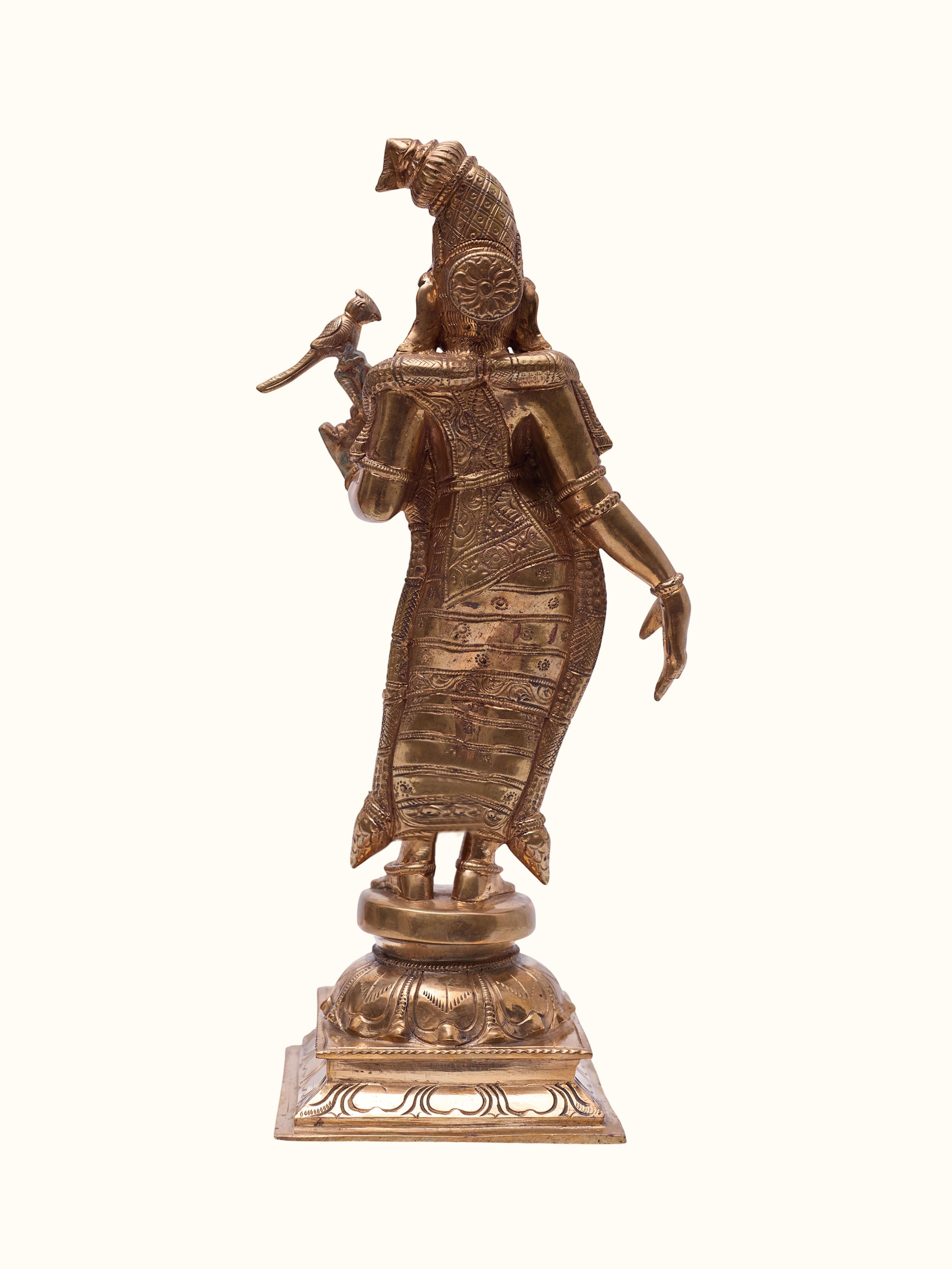 Bronze Cast Andal Idol