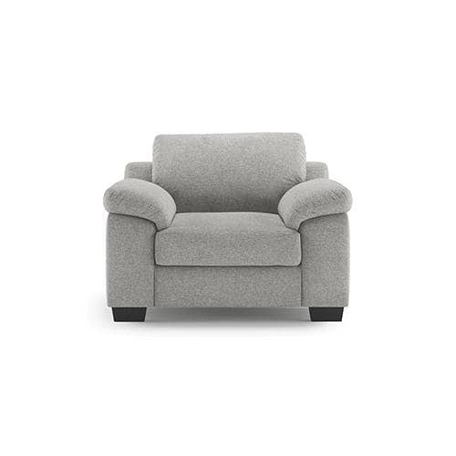 Esquel Essential 1 Seater Fabric Sofa in Vapour Grey Colour