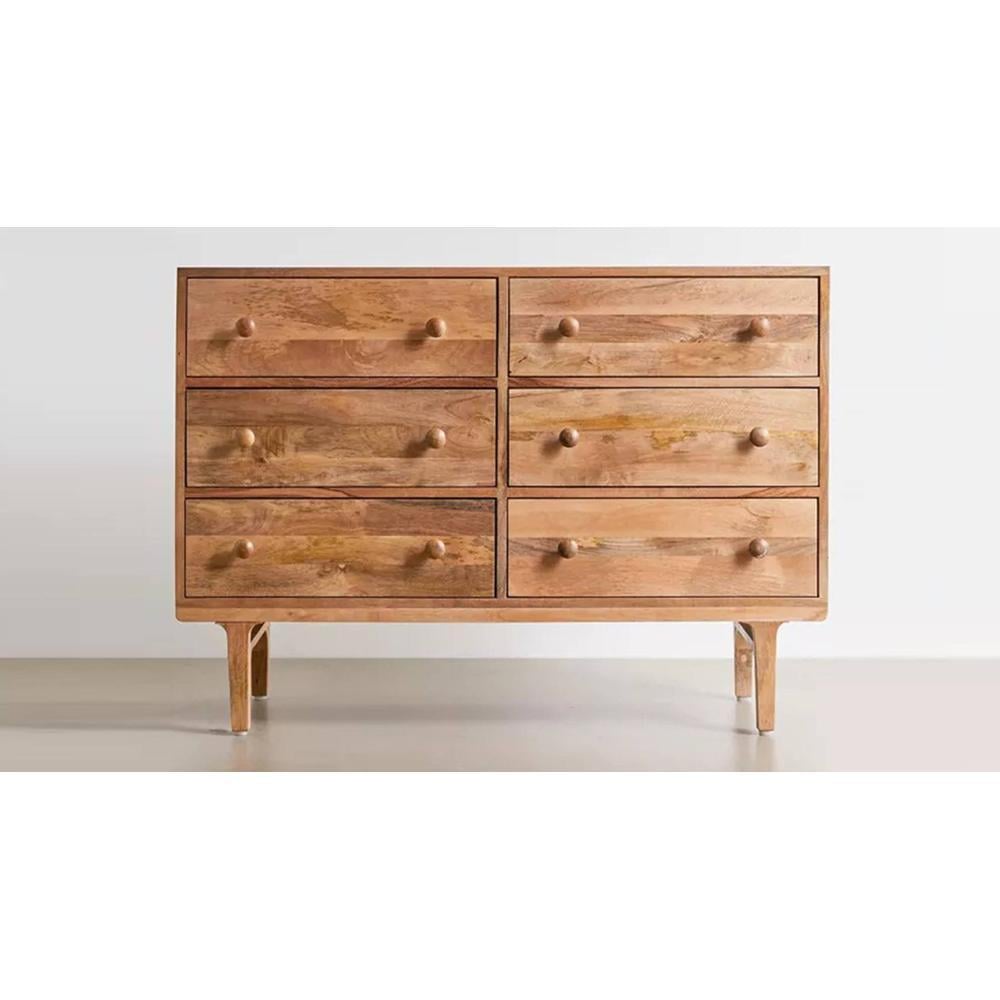 Scala chest of drawers solid wood matte finish