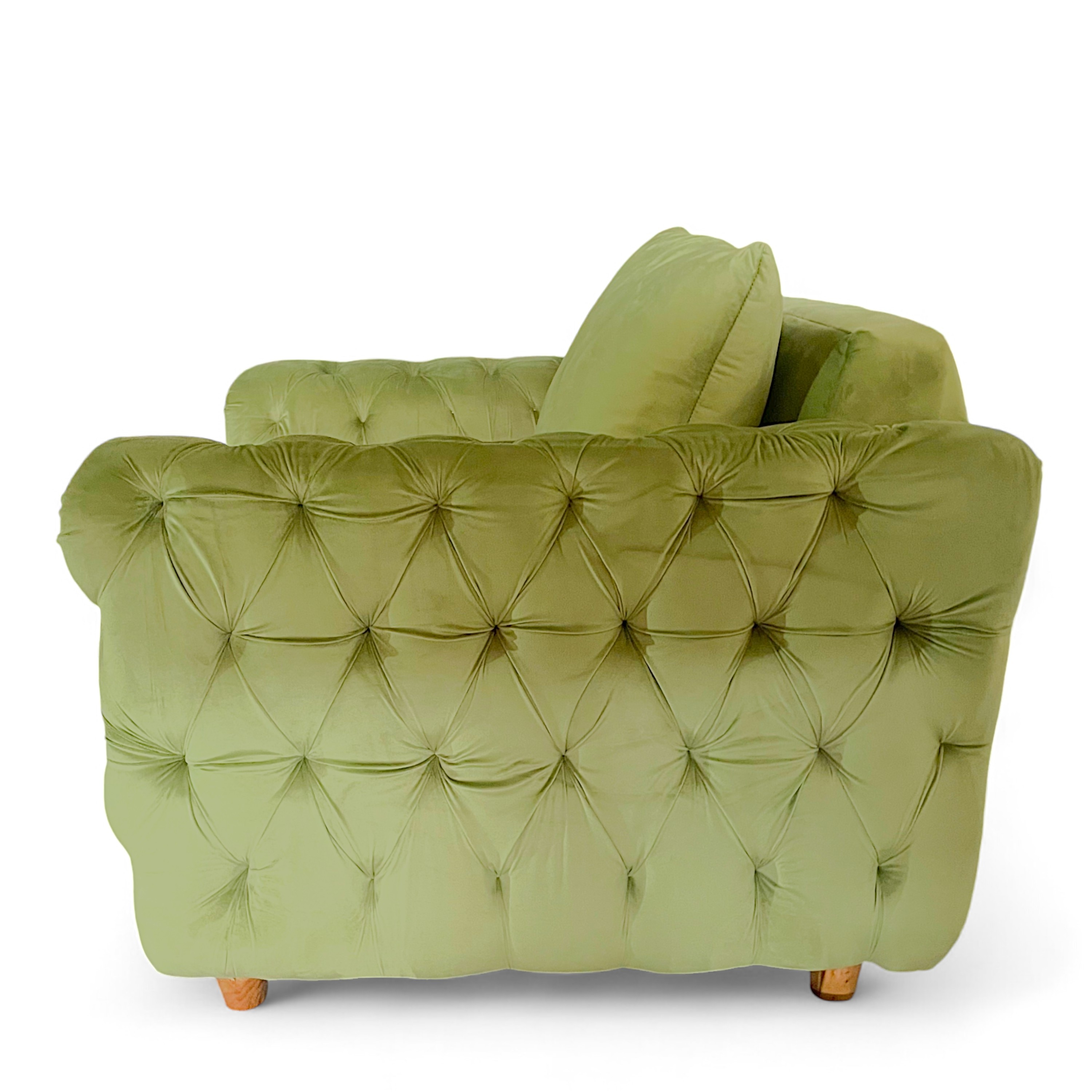 Jackson Solid Wood Contemporary 1 Seater Accent Chair