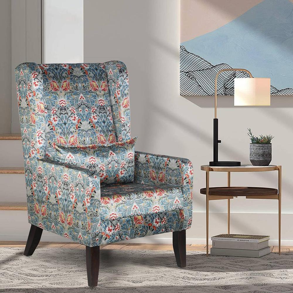 Clementine Accent Chair - Blue (Colour : blue)