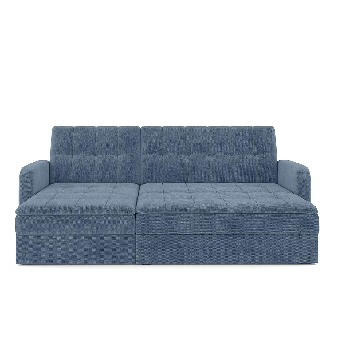 Peckham 3 Seater Sofa Cum Bed In Ocean Weave Colour