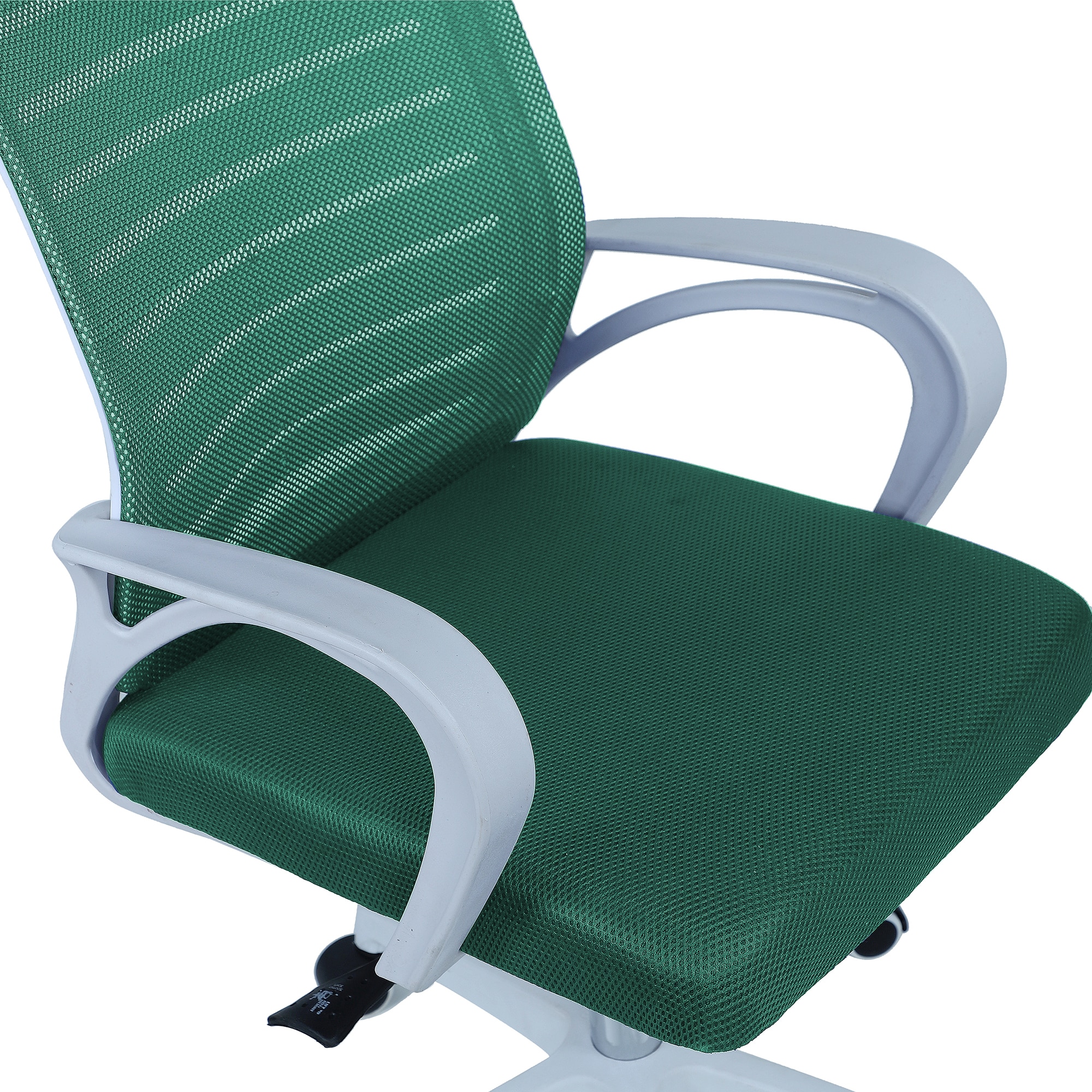Mmarveal Mid Back Ergonomic Chair in Dark Green Colour