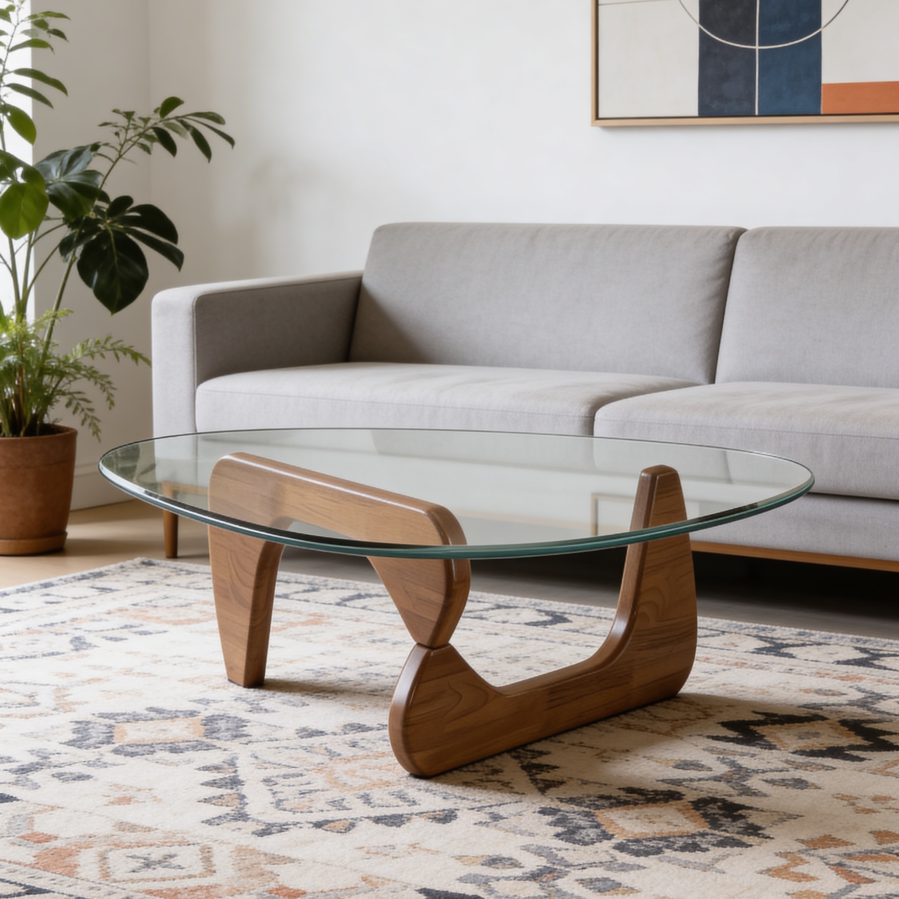 Aura Curve Coffee Table - Handicrafts Town
