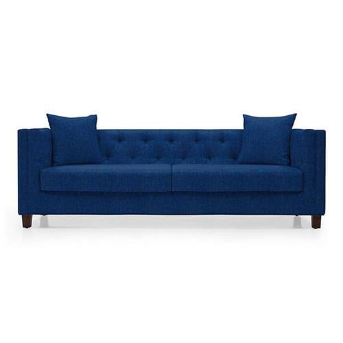 Windsor Premium 3 Seater Fabric Sofa in Cobalt Colour