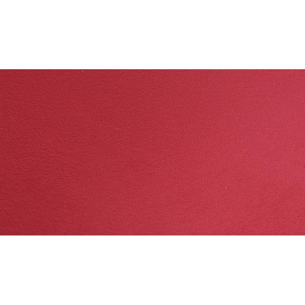 Atlas Solid Wood  Ottomon in  Red Colour