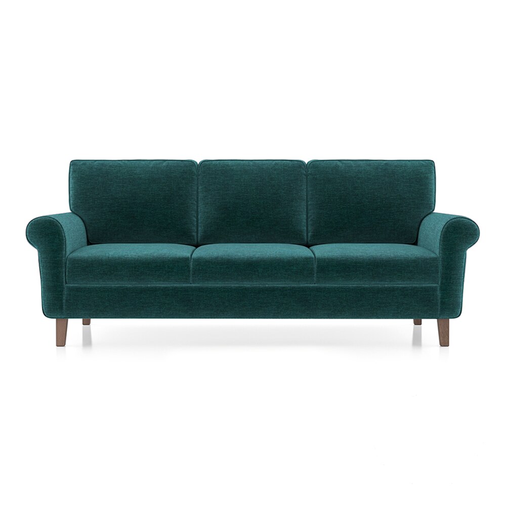 Oxford Sofa (Colour : Malibu, Cushion : Soft, Seater : 3+2+1)