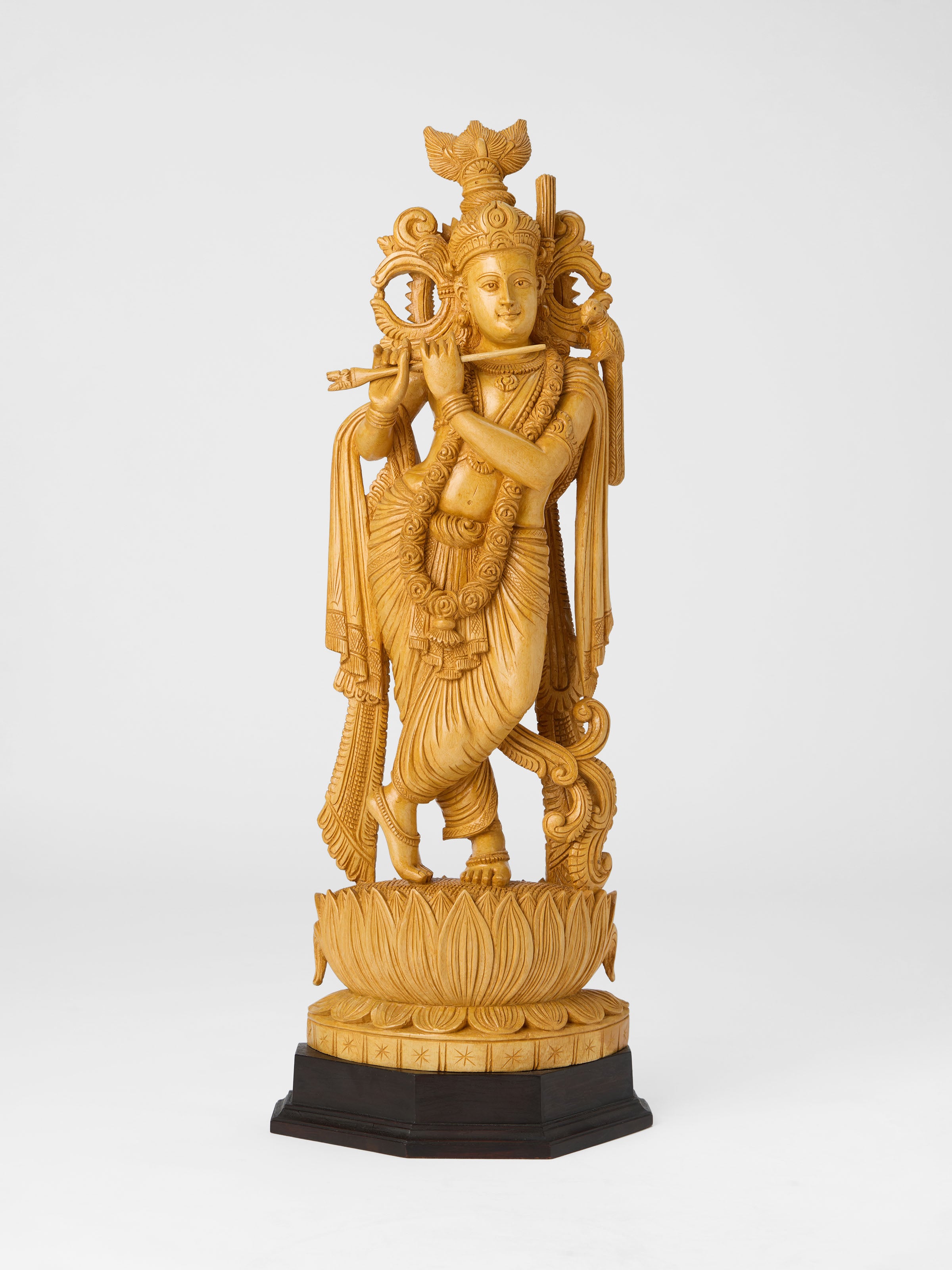 Wood Carved Gopala Idol