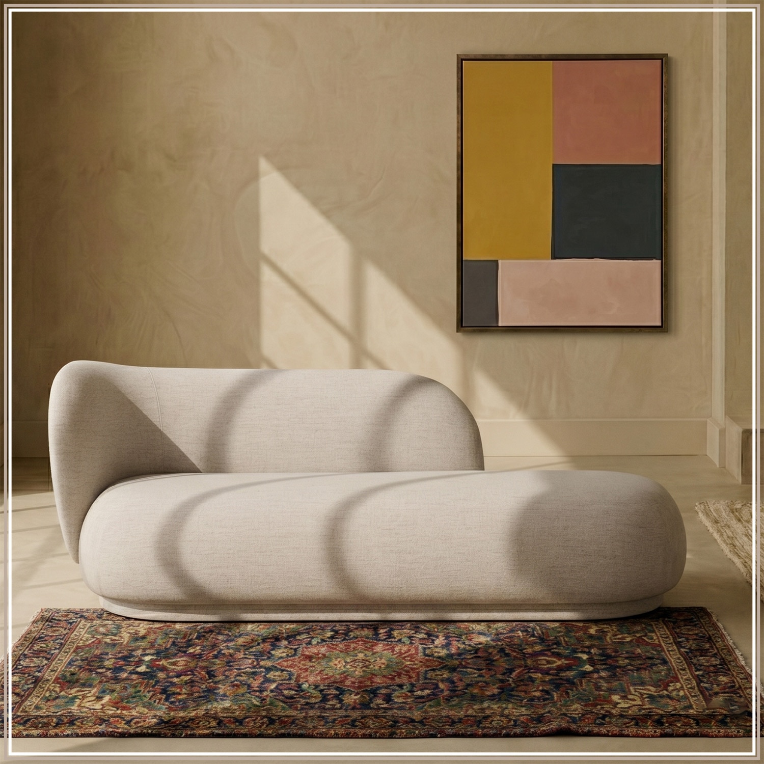 Eliteelegance Wood 2 Seater With Upholstery Non Storage Sofa In Grey Colour - Nestroots