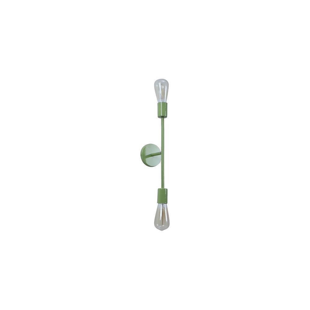 Filo Green Metal Wall Light