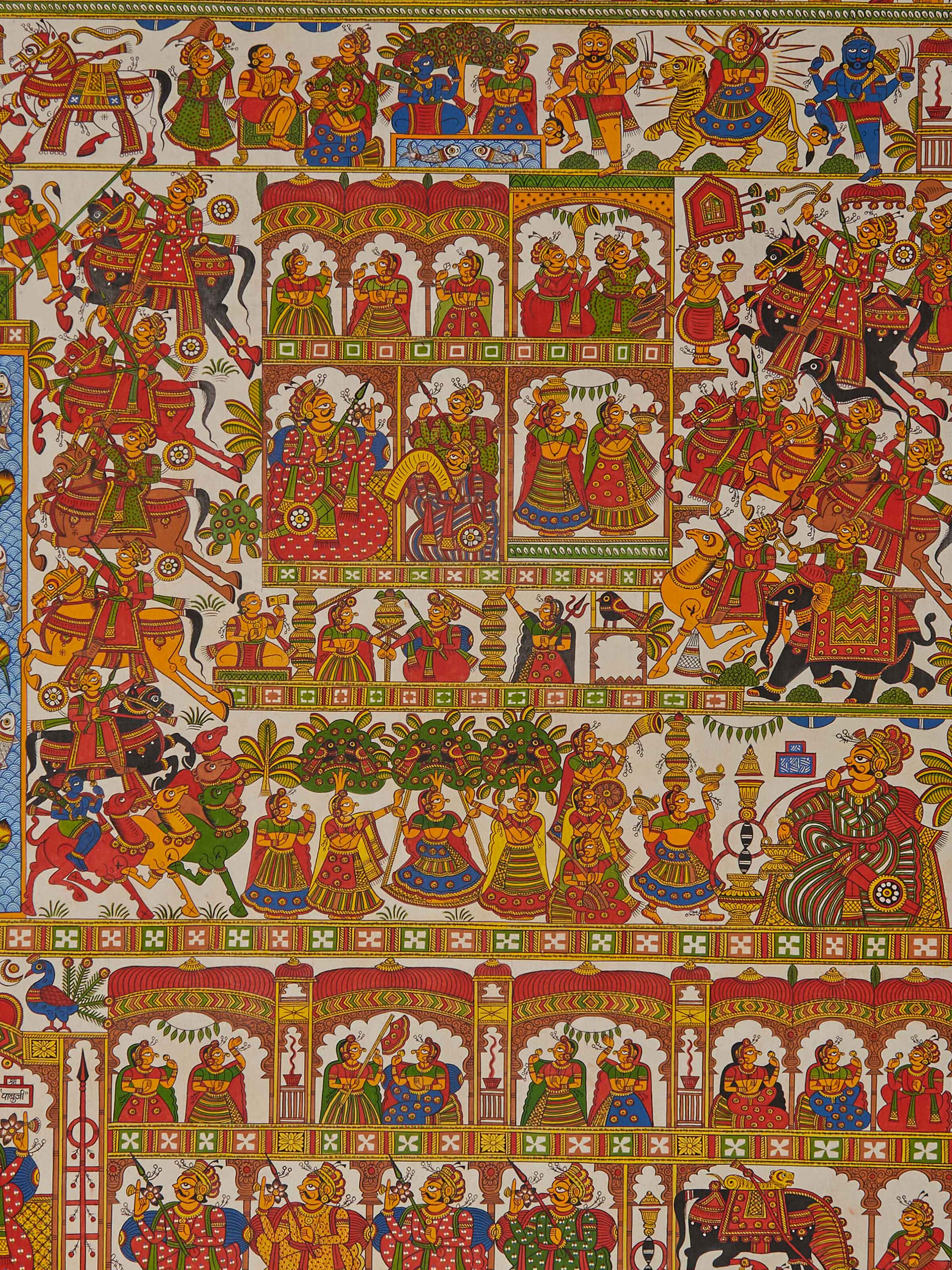 Phad Painting Wall Art