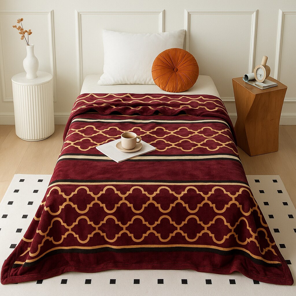 Threads Silky Touch Premium Super Soft Cozy Single Bed Blanket 220 X 160 Cms