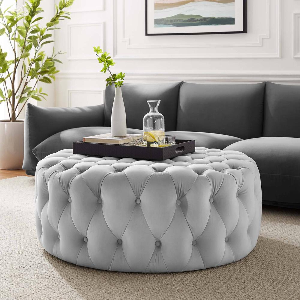 Kolden Ottoman Color in Grey