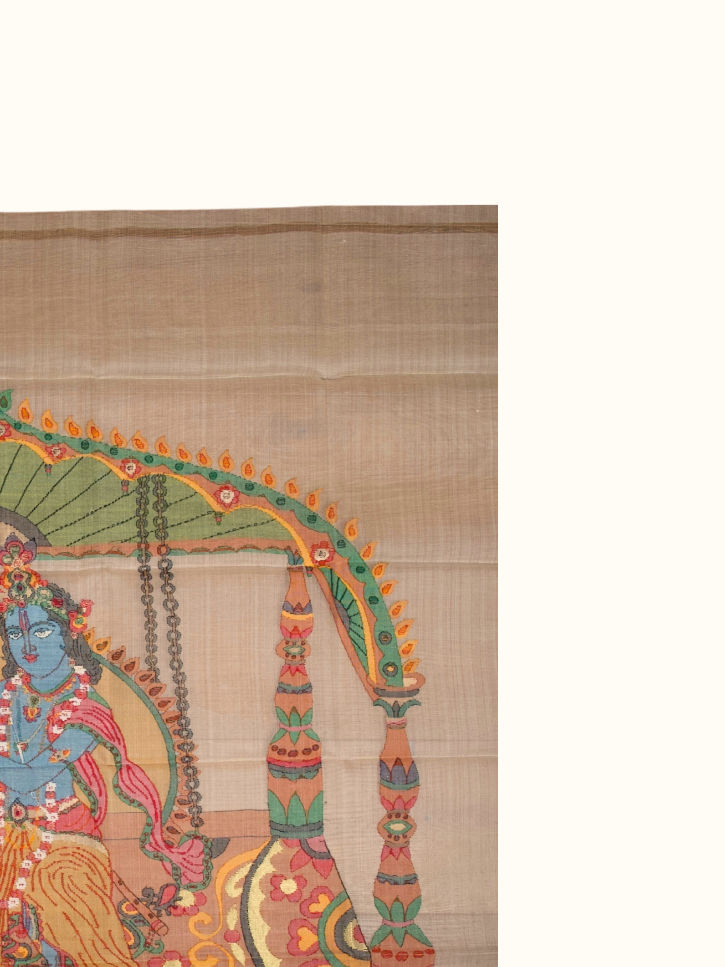 Rasleela Jamdani Wall Hanging