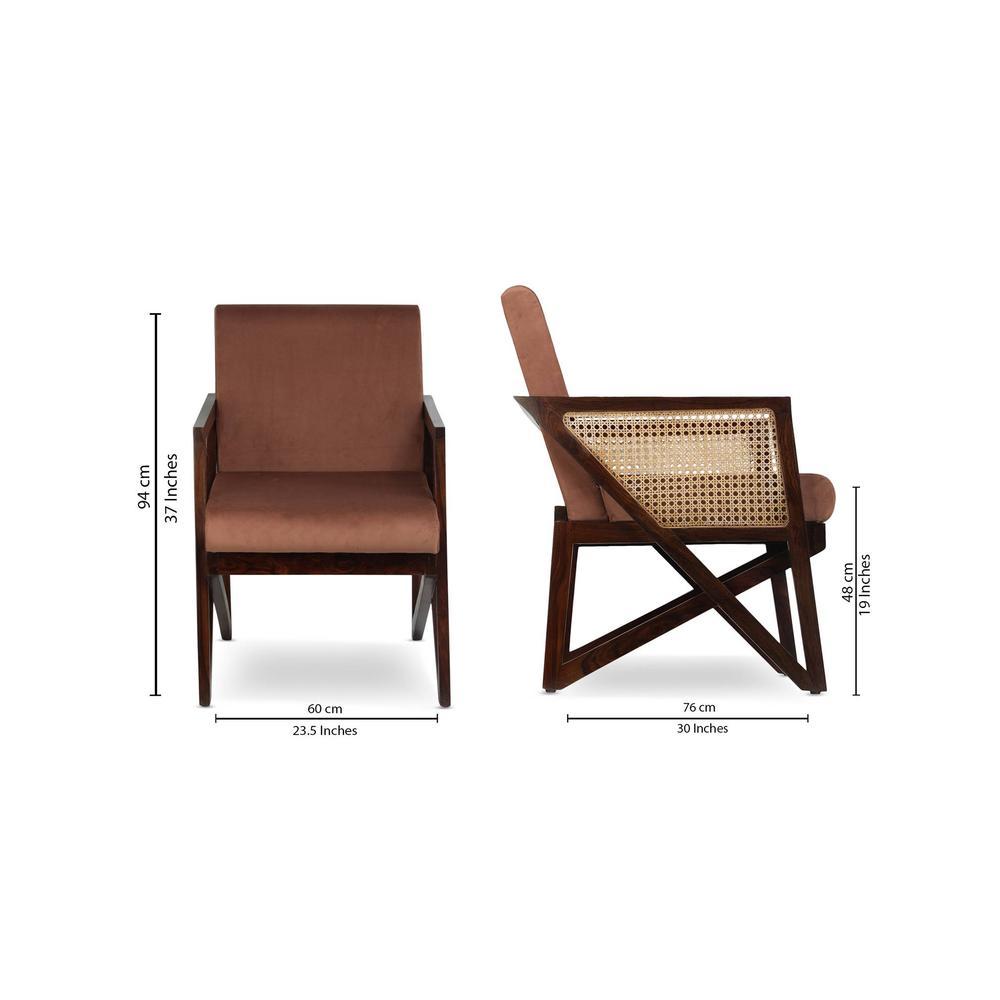 Elara Accent Chair - Pink (Colour : pink)