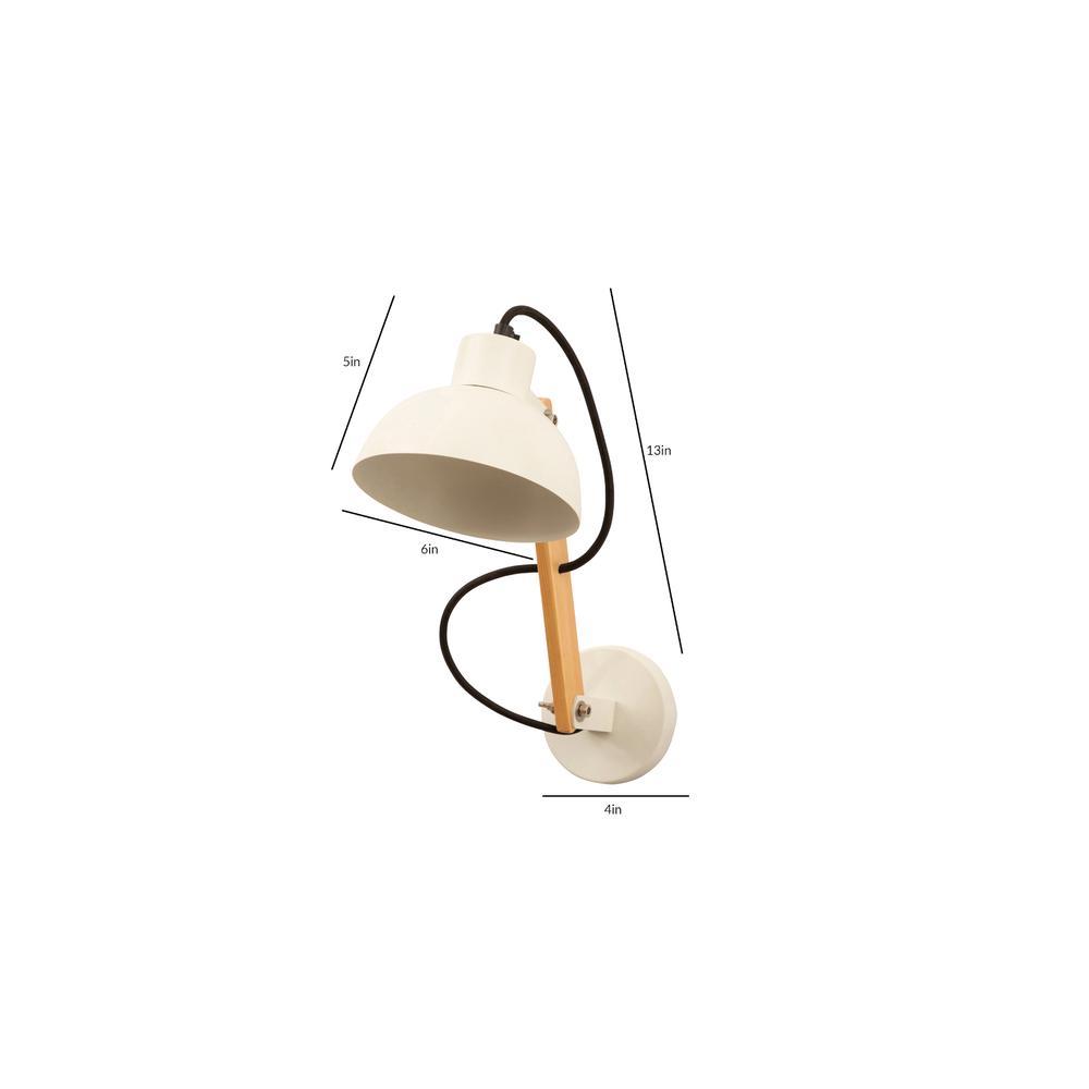 Farrah Sit Wood Wall Sconce