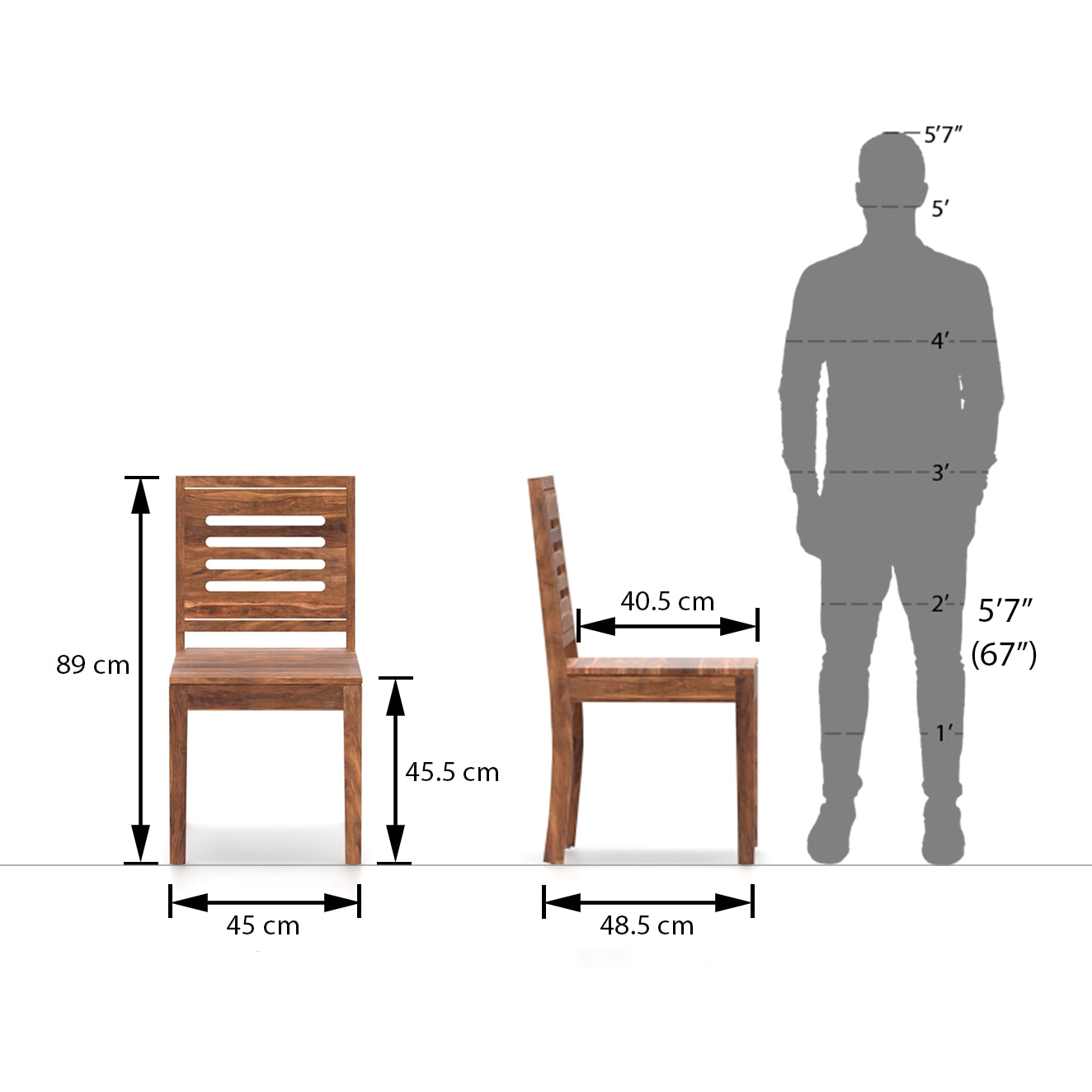 Capra Dining Chairs - Set Of 2 (With Removable Cushions)