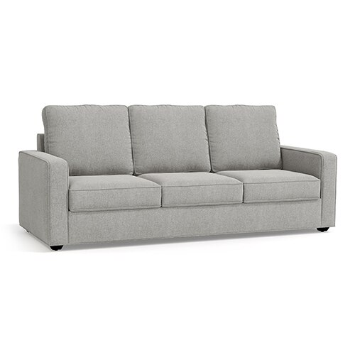 Apollo Sofa Set (Colour : Vapour Grey, Cushion : Soft, Back Type : High Back, Seater : 3+2+1)